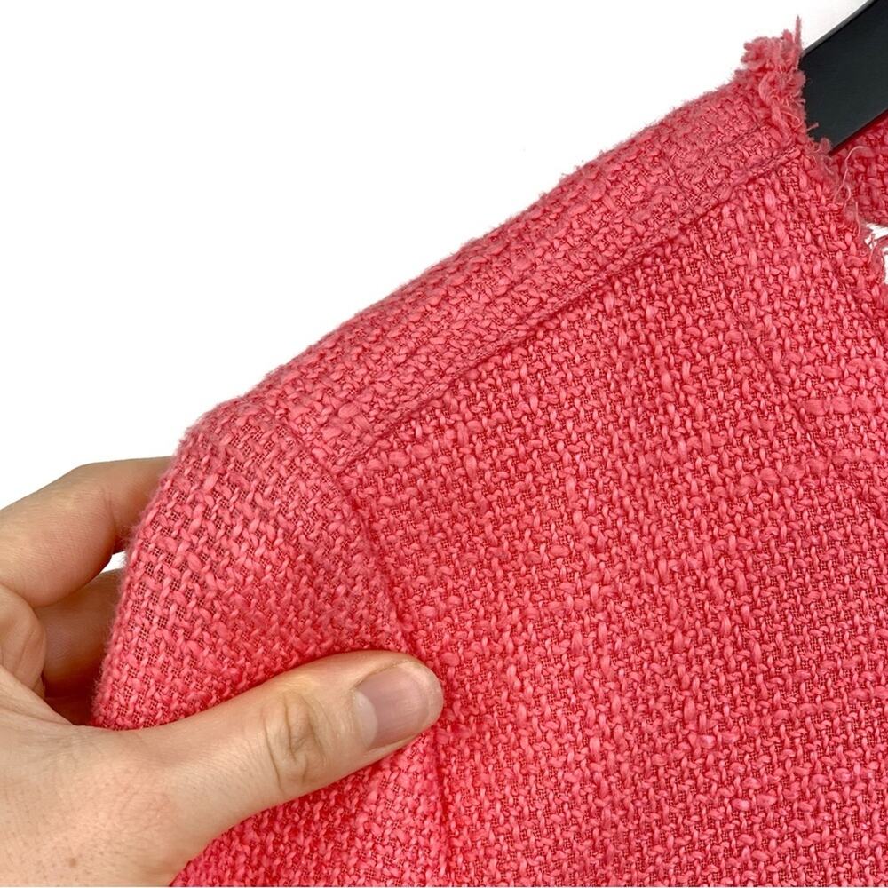 IRO Felicity Tweed Jacket Pink US 6 / FR 38 - Picture 2 of 10